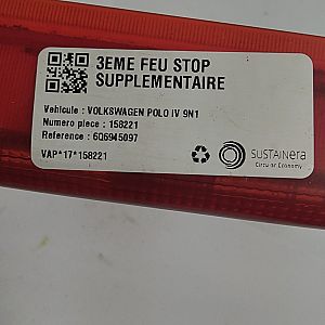 3eme feu stop supplementaire VOLKSWAGEN