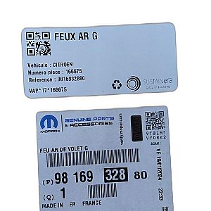 Feu arriere droit CITROEN