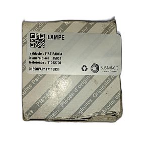 Lampe courtoisie retroviseur droit FIAT