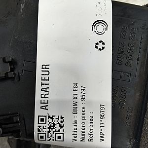 Aerateur BMW