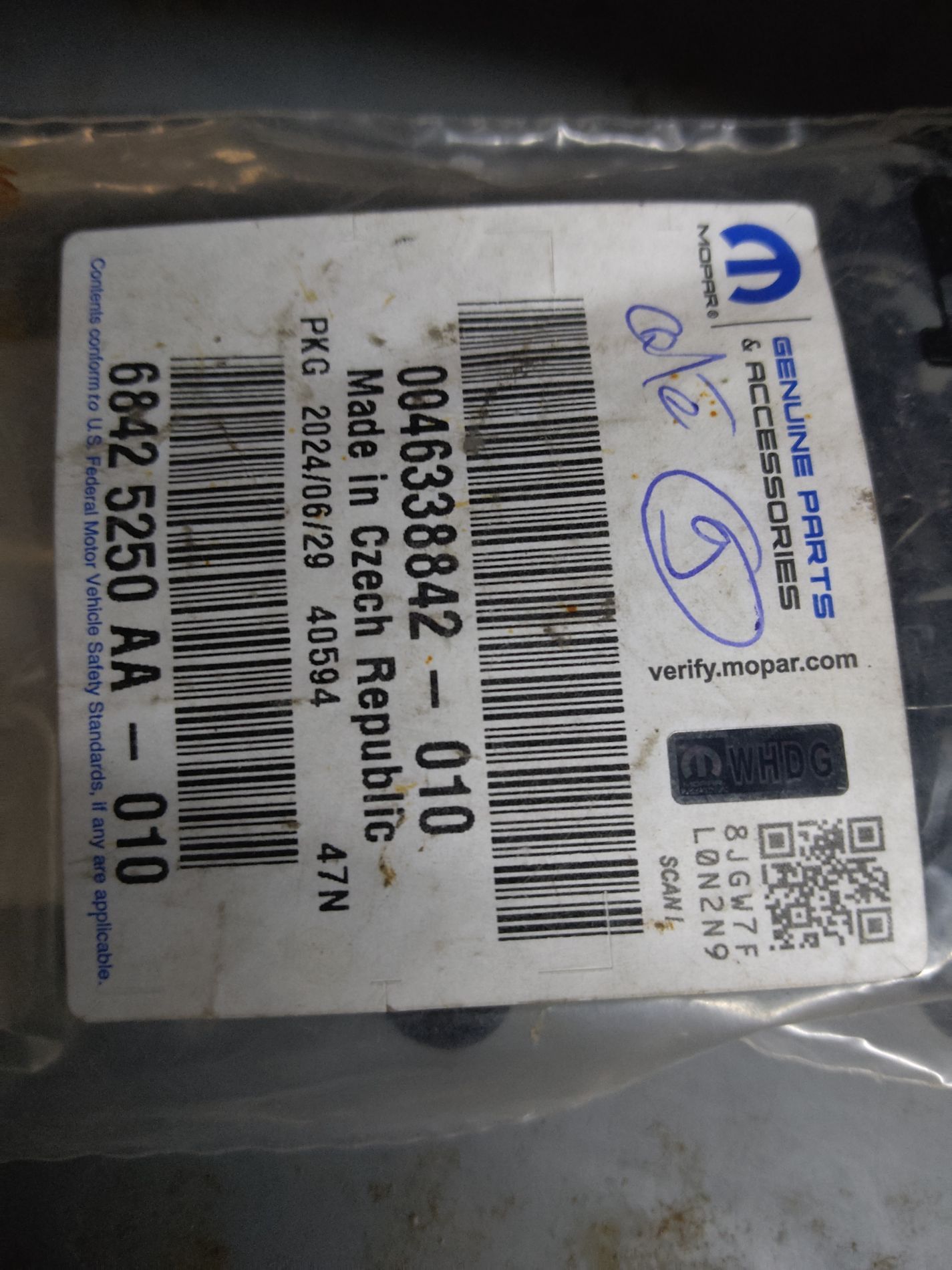 Joints divers FIAT PANDA 1