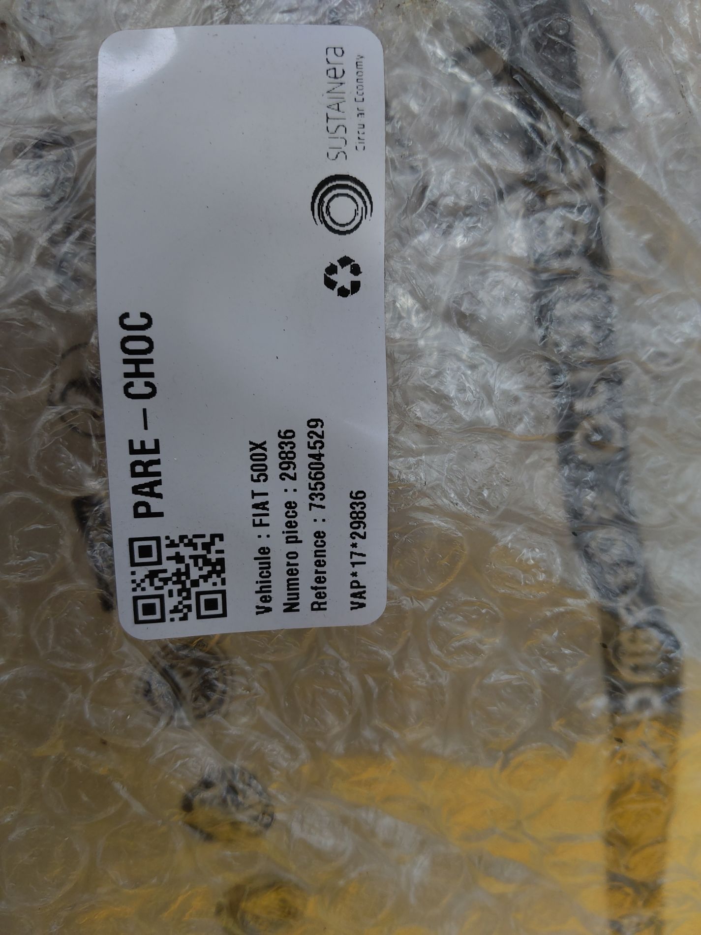 Pare-choc avant FIAT 500X