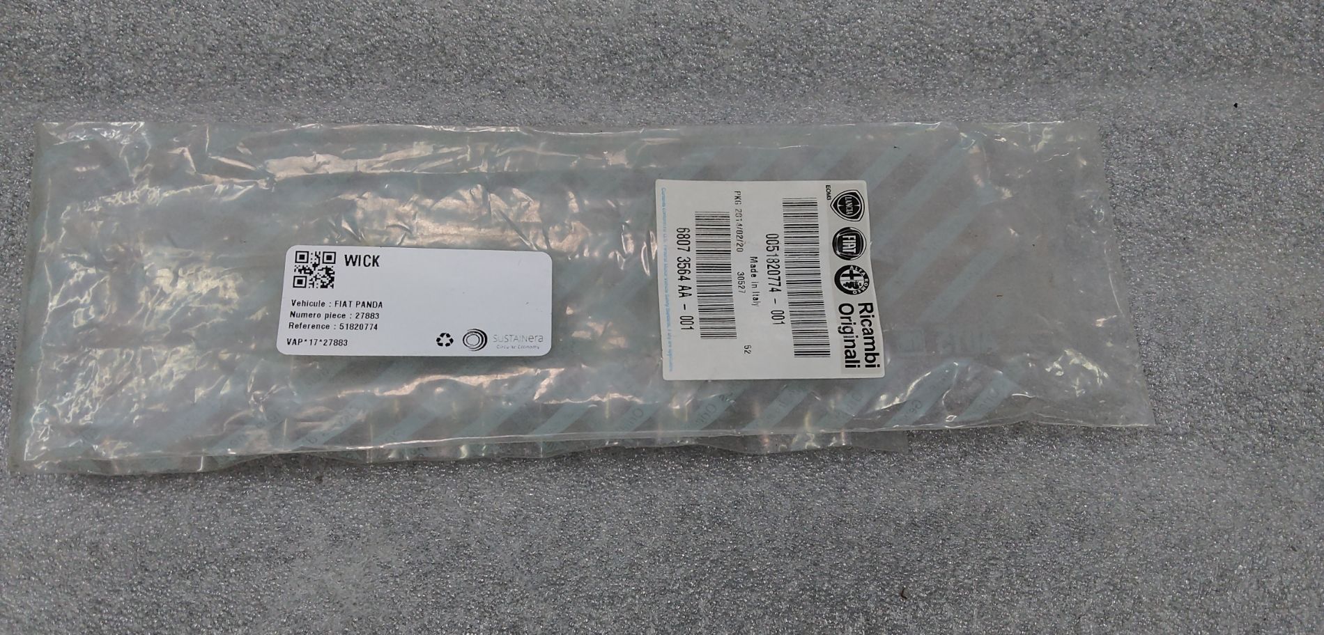 Renfort pare-choc avant FIAT PANDA 1