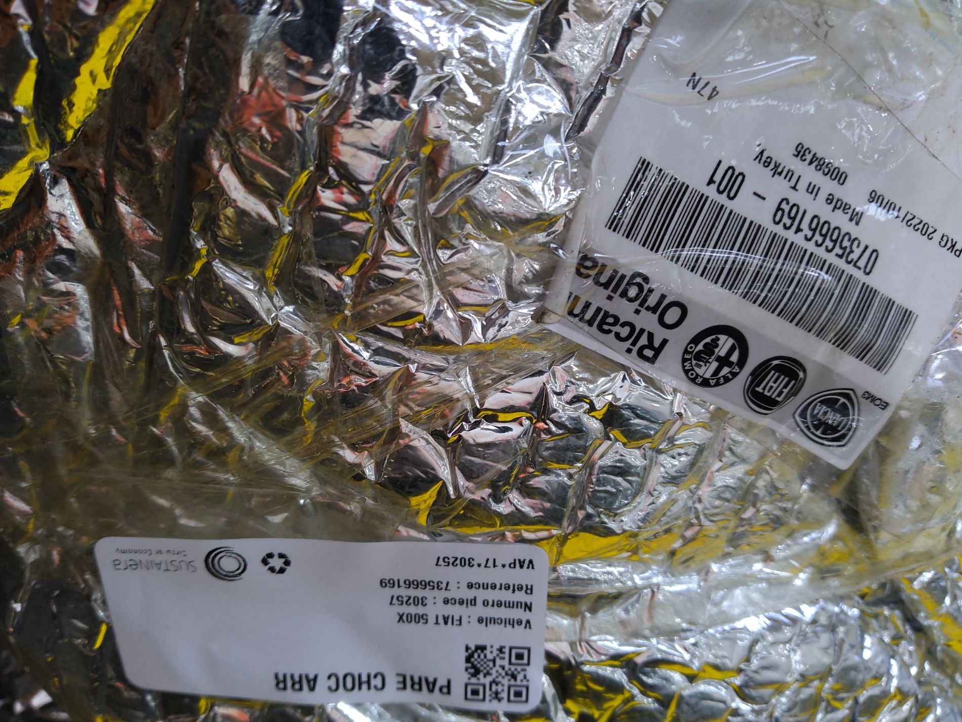 Pare-choc arriere FIAT 500X