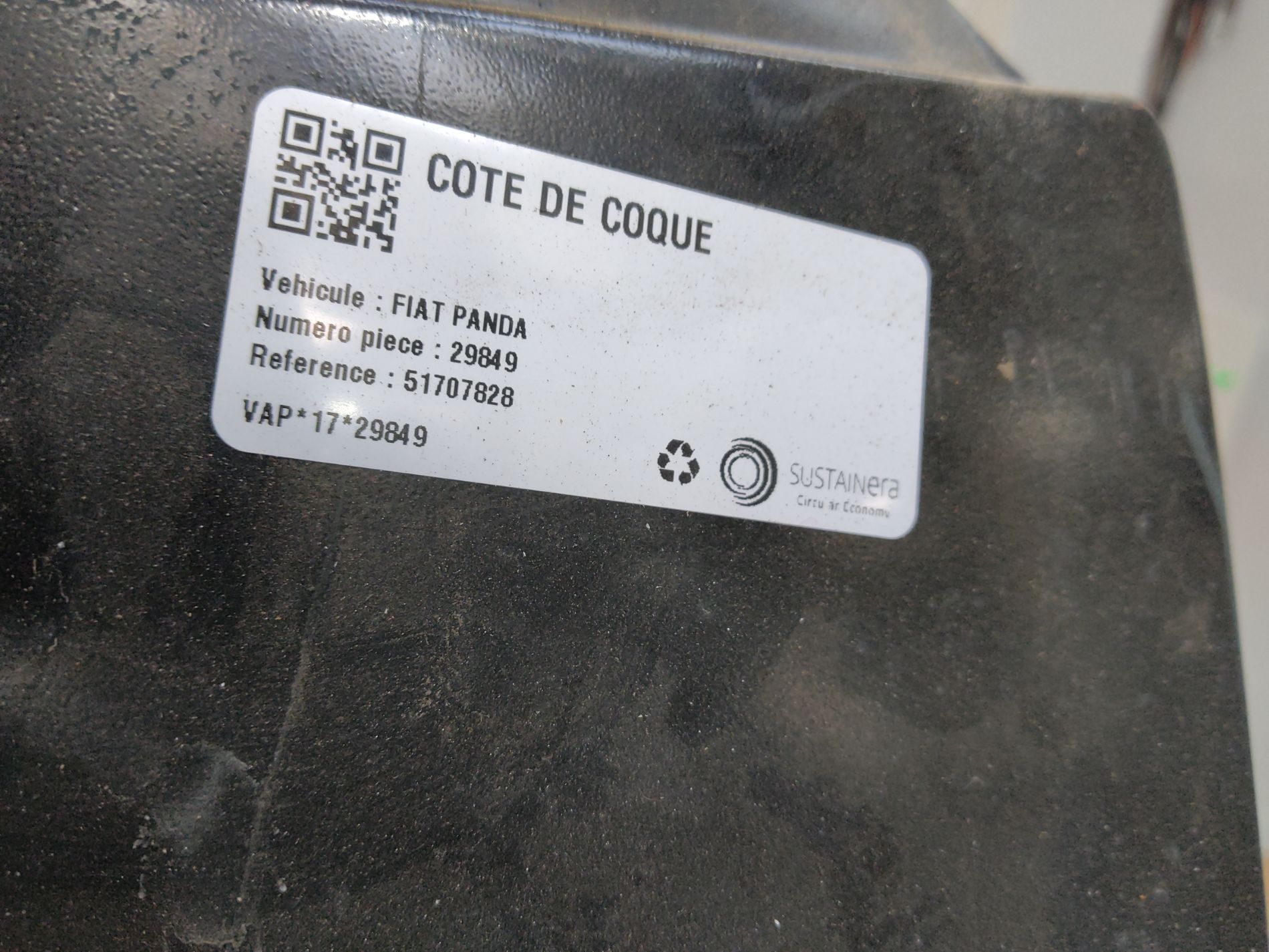Aile arriere gauche FIAT PANDA 1