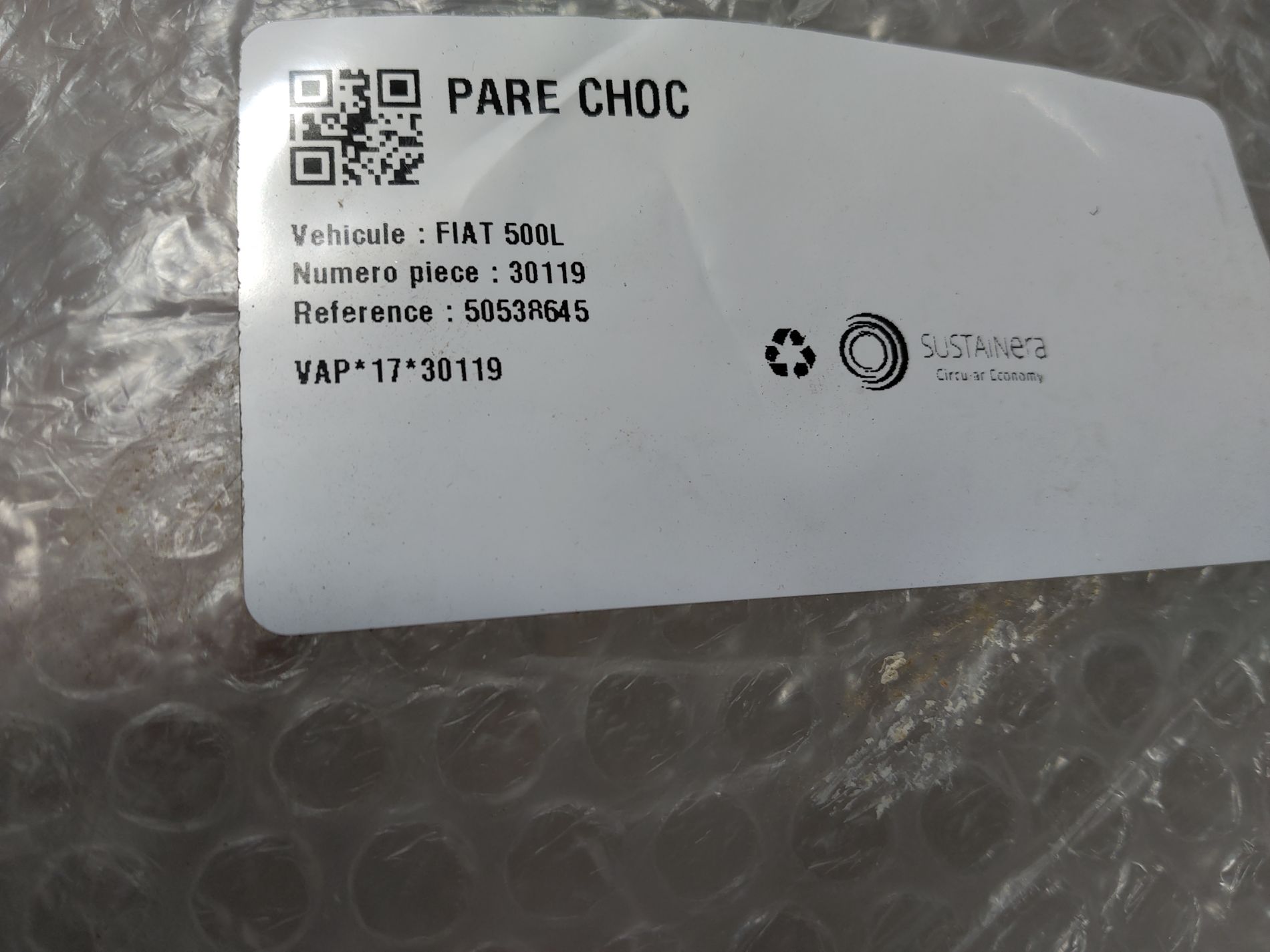 Pare-choc avant view 3